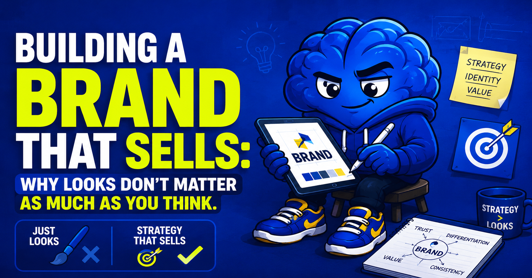 Building a Brand That Sells: Why Looks Don't Matter as Much as You Think