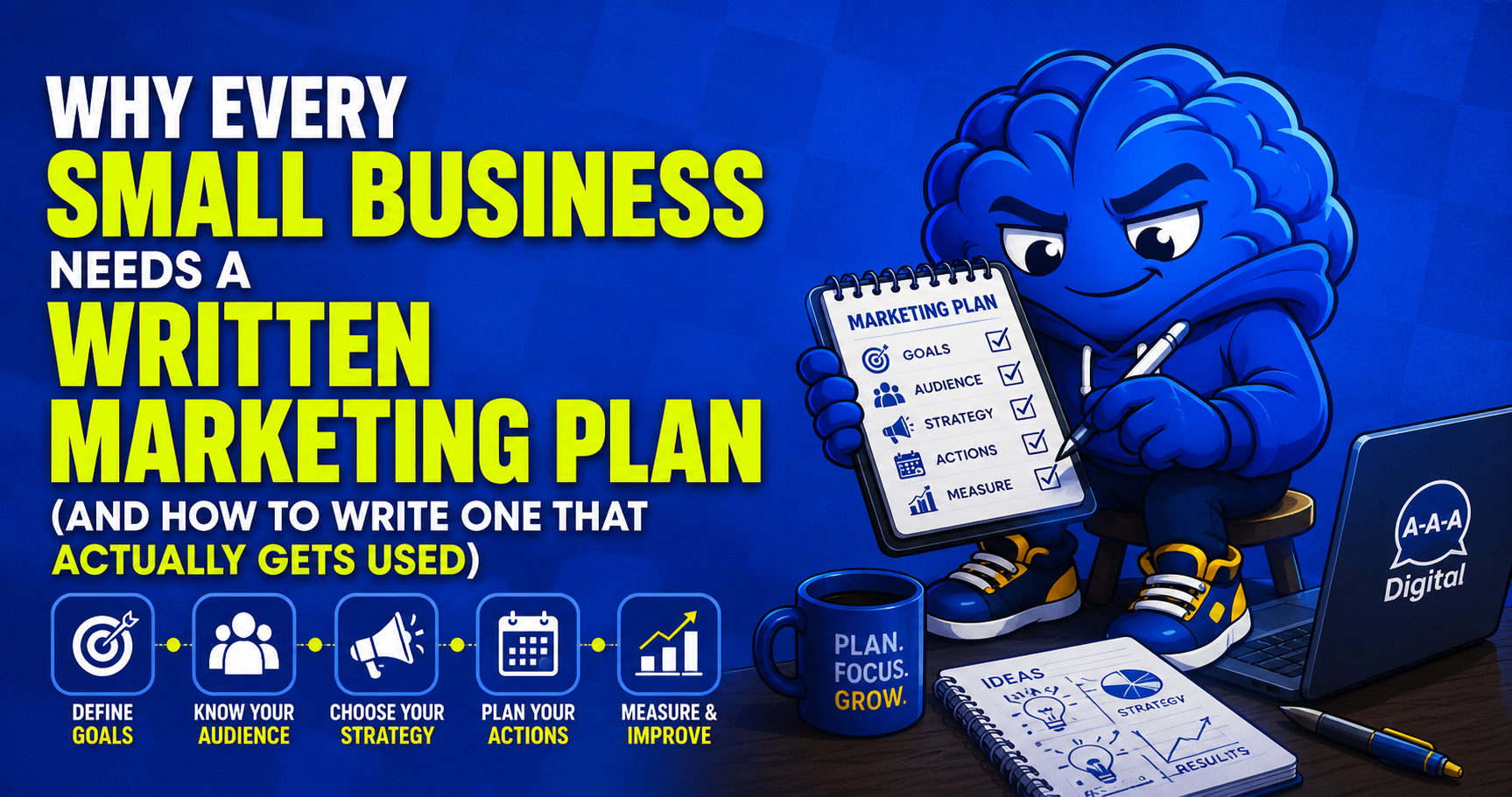 Why Every Small Business Needs a Written Marketing Plan (And How to Write One That Actually Gets Used)